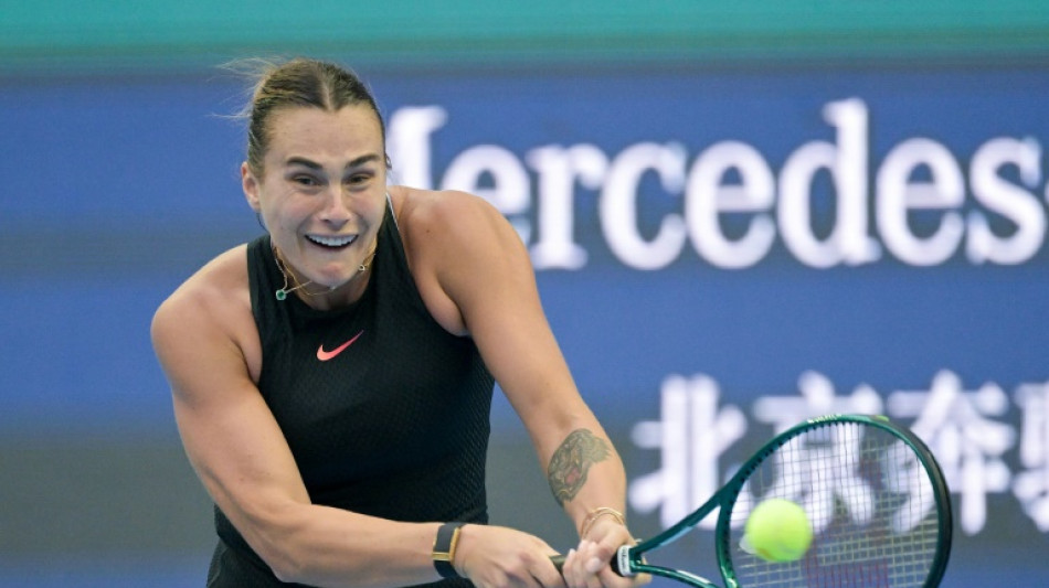 WTA 1000 de P&eacute;kin: premi&egrave;re d&eacute;faite en 16 matches pour Sabalenka, battue en quarts par Muchova