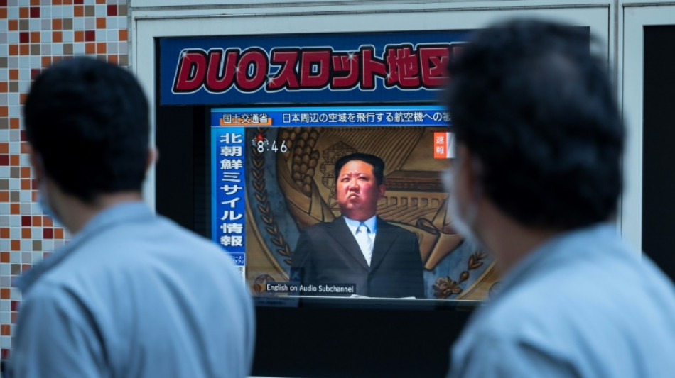 La Cor&eacute;e du Nord tire un missile balistique au-dessus du Japon