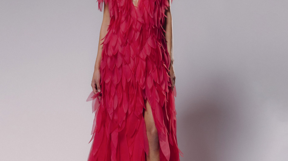 Edonismo couture dagli anni '80, sfila Antonio Grimaldi