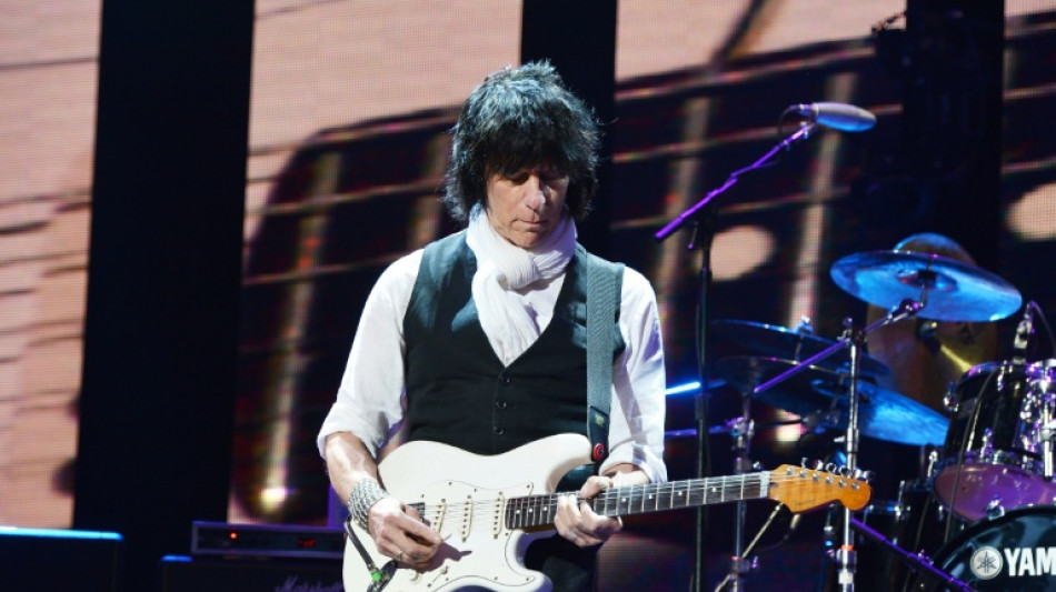 Les Paul owned by guitar god Jeff Beck auctioned for over &pound;1 mn