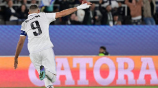 Supercoupe de l'UEFA: premier sacre de la saison pour le Real, port&eacute; par Benzema