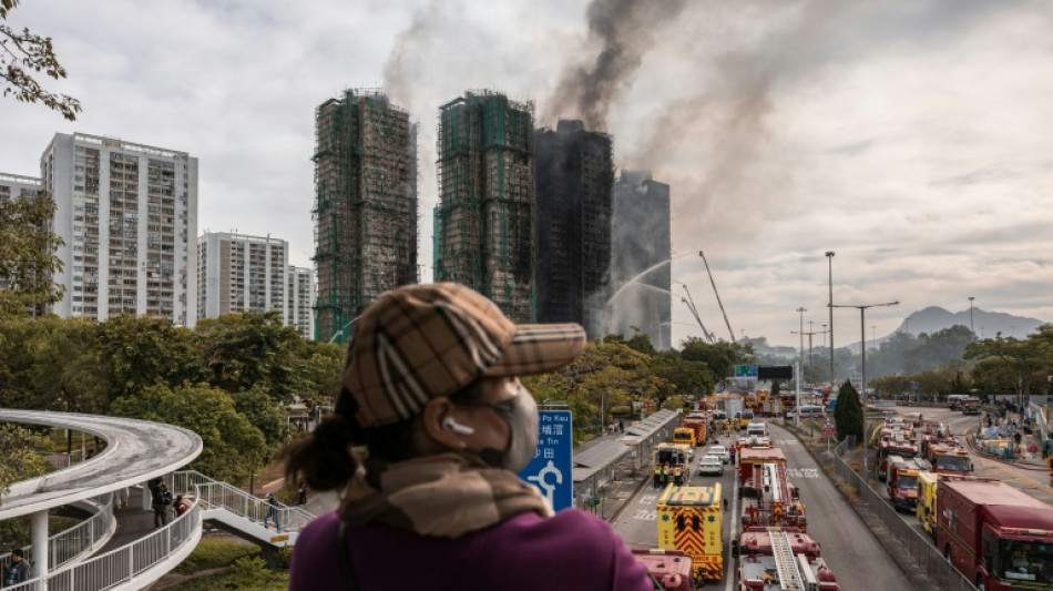 A Hong Kong, au moins 65 morts dans le pire incendie depuis des décennies