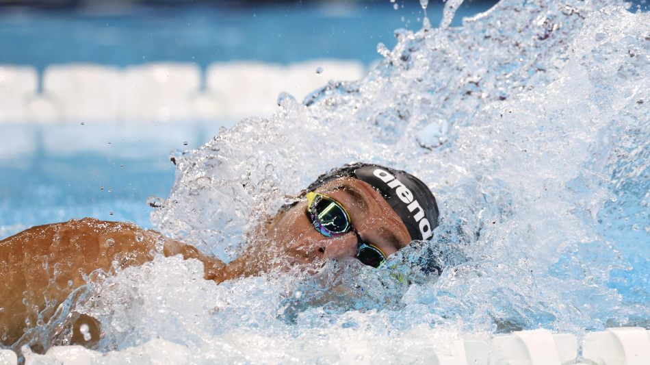 Settecolli: Paltrinieri secondo nei 1500 sl, vince Wellbrock