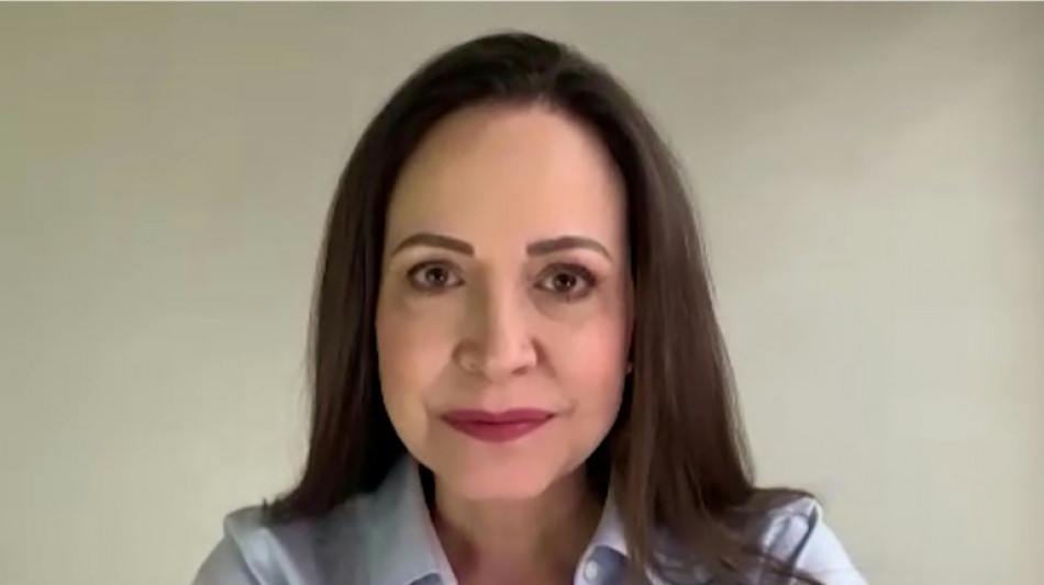 Opositora venezuelana Mar&iacute;a Corina Machado ganha Pr&ecirc;mio Nobel da Paz