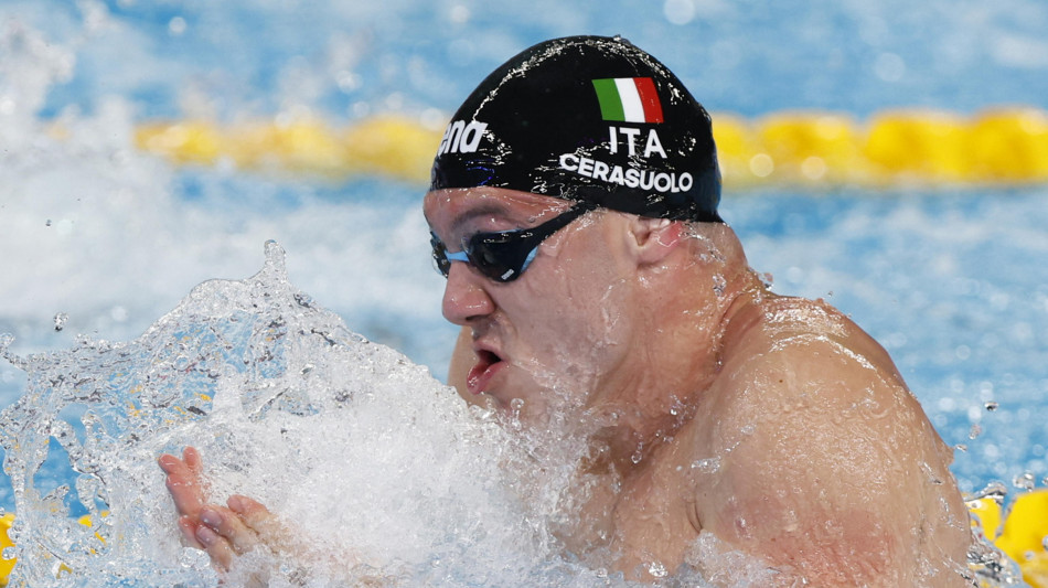 Doppio pass Mondiali nei 50 rana, per Cerasuolo e Martinenghi