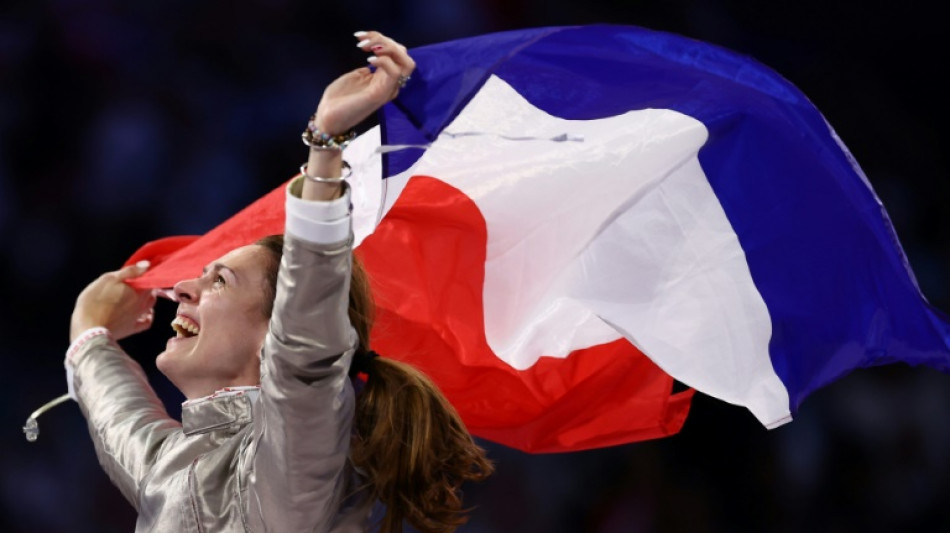 Escrime: Manon Apithy-Brunet "toujours sur son nuage" apr&egrave;s son sacre olympique