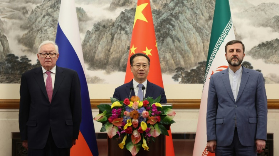 Nucl&eacute;aire iranien: P&eacute;kin, Moscou et T&eacute;h&eacute;ran appellent &agrave; la fin des sanctions