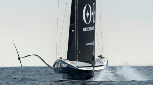 Coupe de l'America: l'AC75 du d&eacute;fi fran&ccedil;ais prend son envol &agrave; Barcelone