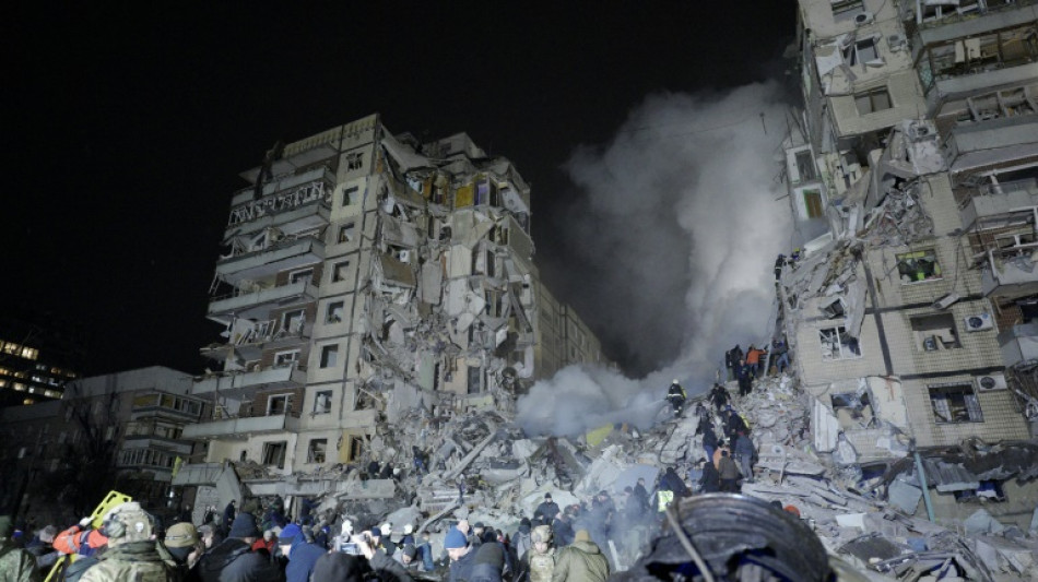 Ukraine: le bilan du bombardement de Dnipro grimpe &agrave; 36 morts, le Kremlin nie &ecirc;tre responsable 