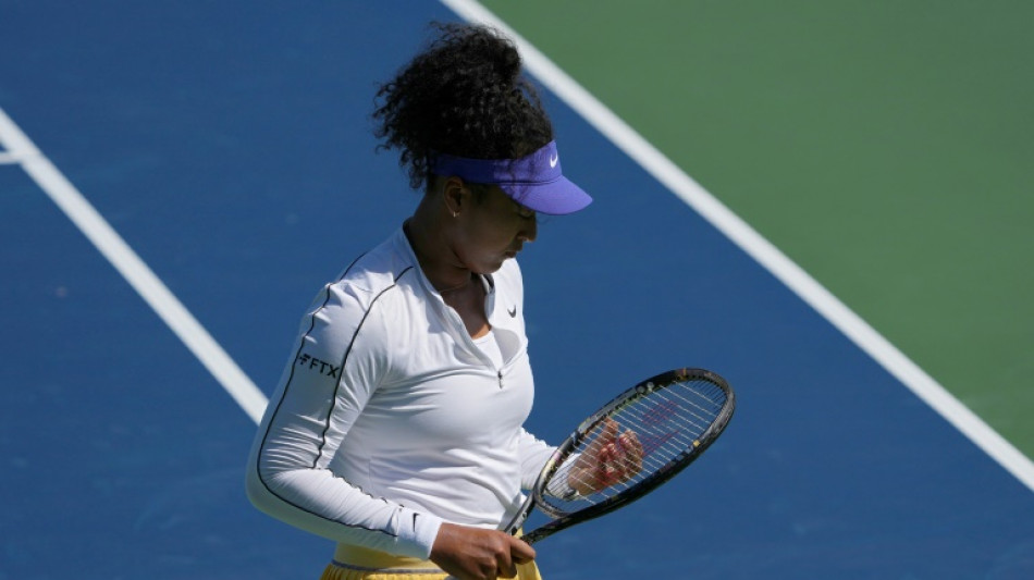 WTA: Osaka &eacute;limin&eacute;e d&egrave;s le premier tour &agrave; Cincinnati