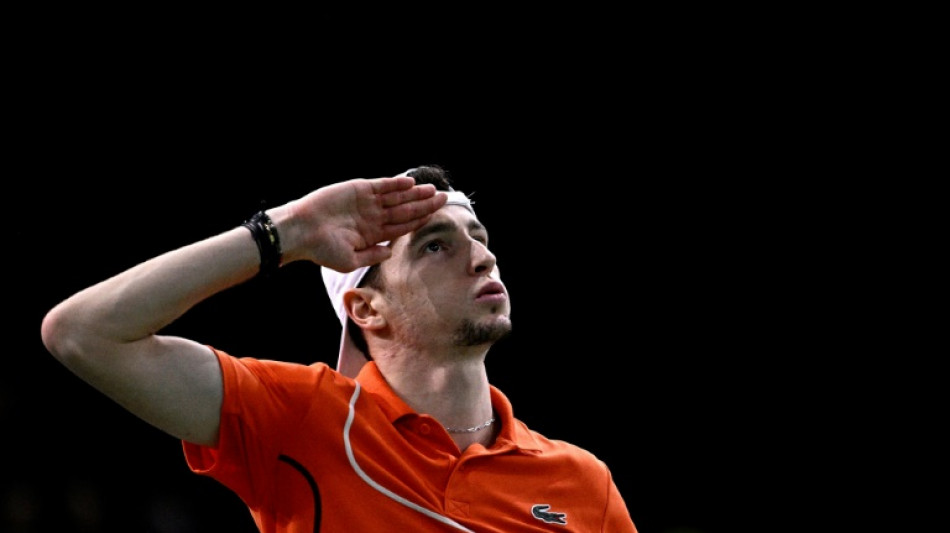 Tennis: premi&egrave;re finale en Masters 1000 pour Ugo Humbert &agrave; Paris&nbsp; 