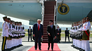 US-Pr&auml;sident Trump zum Auftakt seiner Asien-Reise in Malaysia gelandet