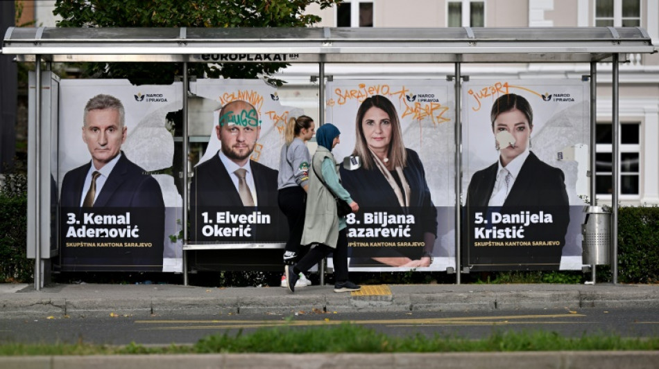 Les Bosniens ont vot&eacute; en pleine crise politique