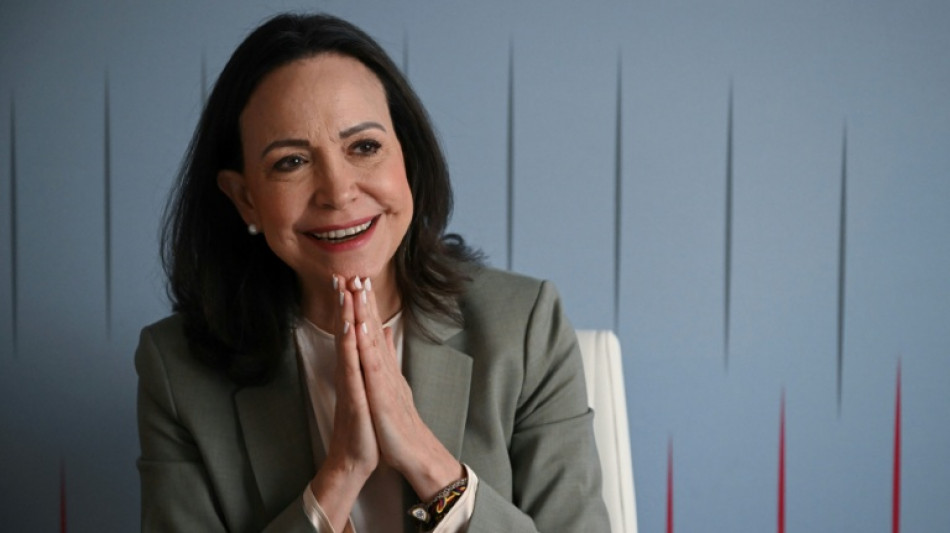 El chavismo est&aacute; "herido" y se desmantela por &oacute;rdenes de Trump, dice Mar&iacute;a Corina Machado