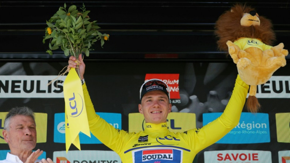 Dauphin&eacute;: Remco Evenepoel va bien, merci !