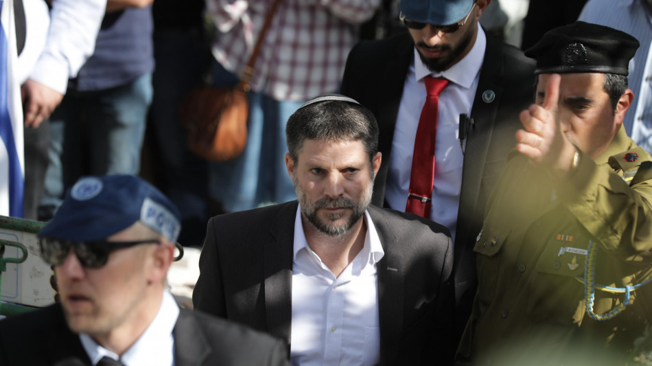 Smotrich, 'Israele canceller&agrave; lo Stato palestinese'
