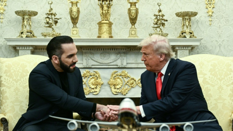 El Salvador's Bukele rules out returning migrant, in love-fest with Trump