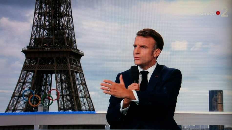 Plus de 6,3 millions de t&eacute;l&eacute;spectateurs pour l'interview de Macron sur France 2 