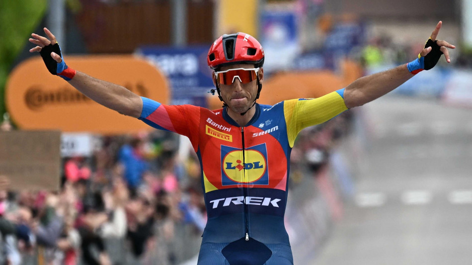 Giro:spagnolo Verona vince la 15/a tappa, Del Toro resta in rosa