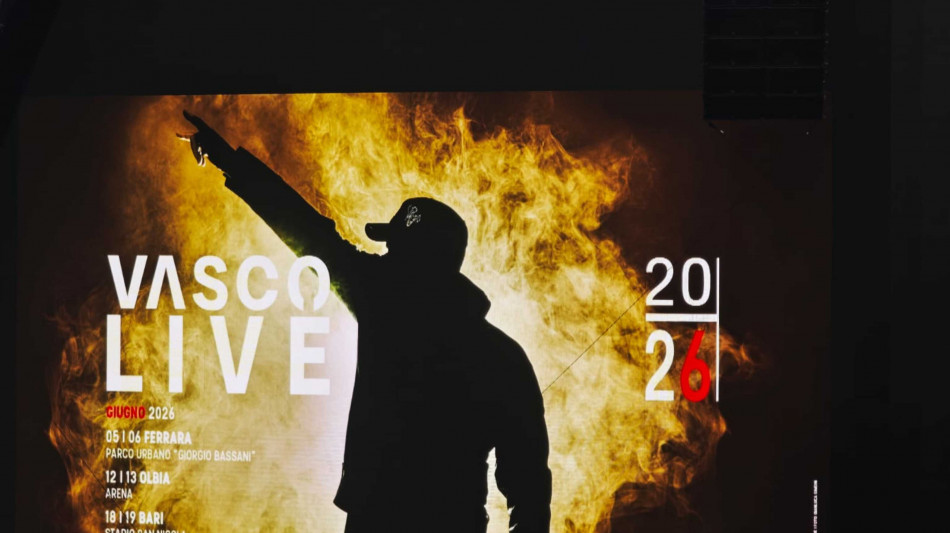 Partir&agrave; da Ferrara il Tour 2026 di Vasco Rossi
