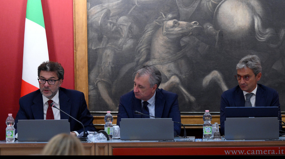 Giorgetti, pi&ugrave; che tasse tagli significativi, ma non sanit&agrave;