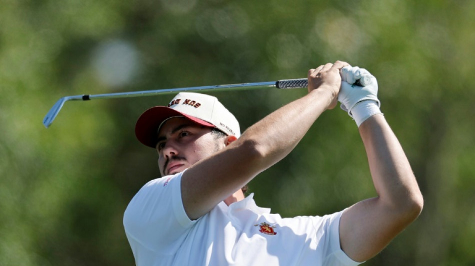 Cazan al espa&ntilde;ol Ballester orinando durante el Masters de Augusta