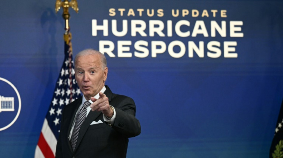 'Arrume o que fazer', diz Biden a Trump ap&oacute;s cr&iacute;ticas &agrave; gest&atilde;o do governo sobre furac&otilde;es