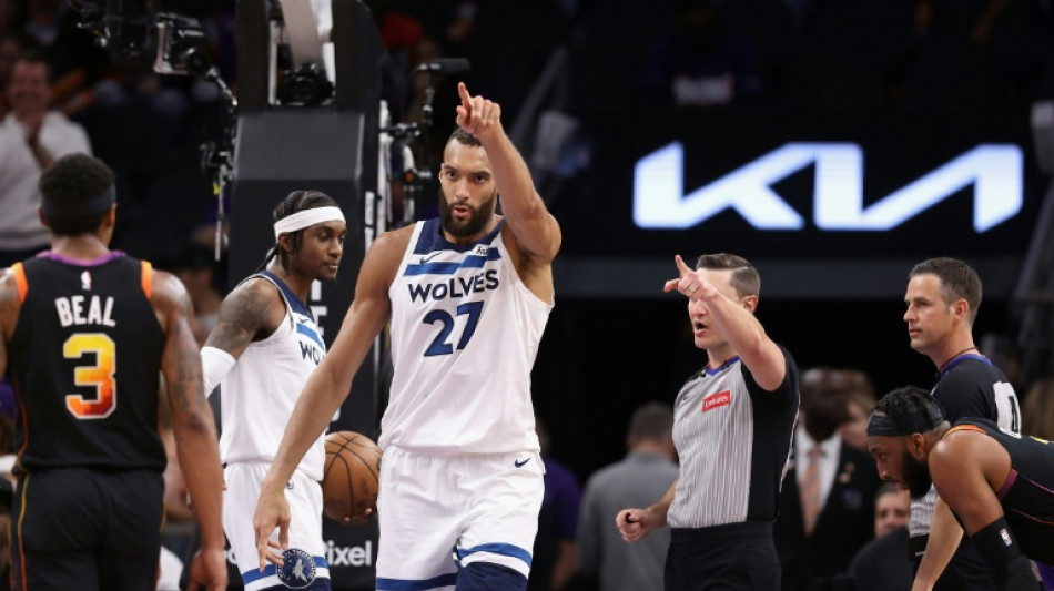 Play-offs NBA: "Jouer le titre n'a jamais &eacute;t&eacute; un doute" pour Minnesota, assure Gobert &agrave; l'AFP