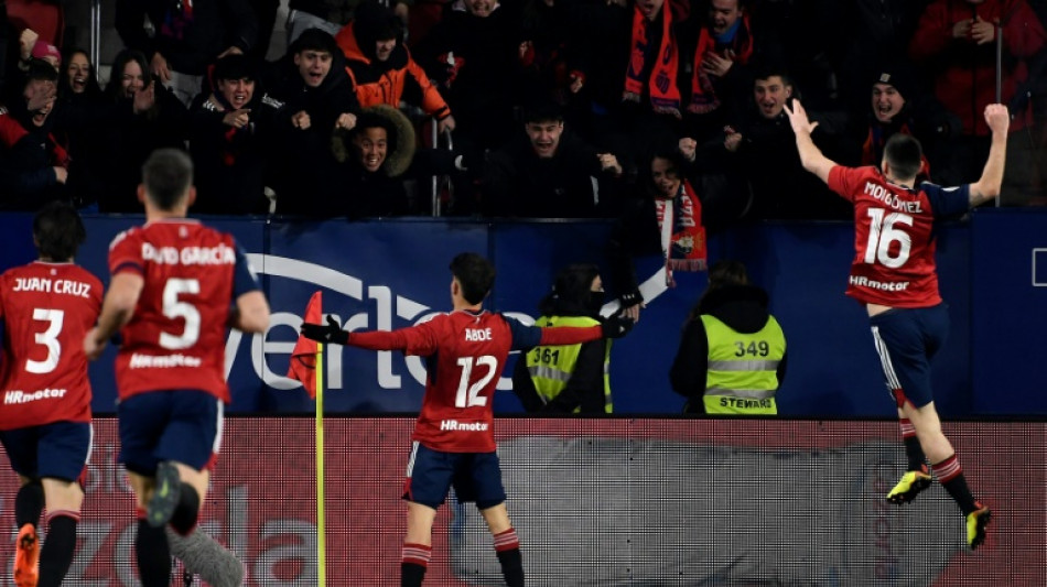 Osasuna earn narrow advantage over Athletic in Copa semi