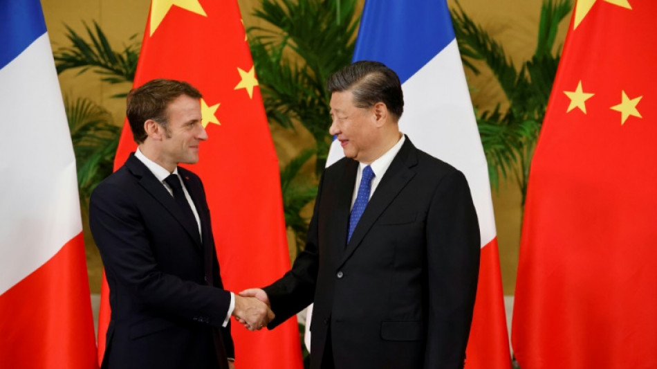 G20: Macron appelle la France et la Chine &agrave; "unir" leurs "forces" contre la guerre en Ukraine