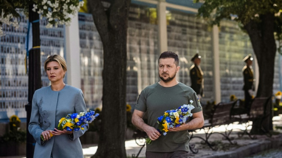 Selenskyj bekr&auml;ftigt an ukrainischem Unabh&auml;ngigkeitstag Kampfeswillen "bis zum Ende"