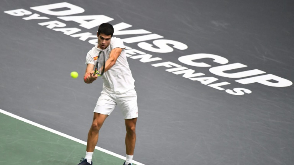 World number one Alcaraz loses to Auger-Aliassime in Davis Cup 