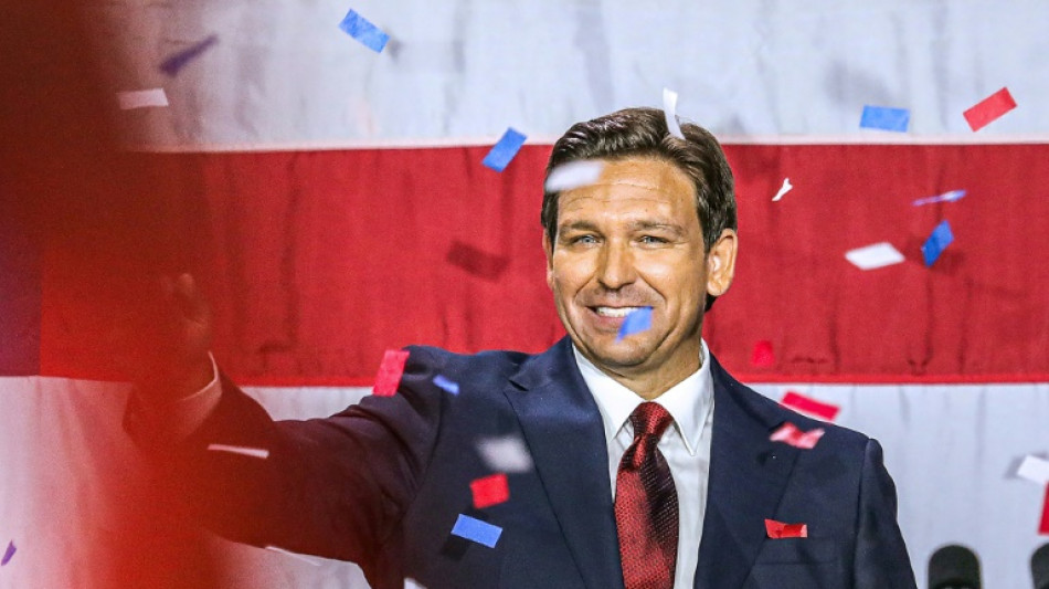 Victoire &eacute;crasante pour DeSantis dans une Floride r&eacute;solument &agrave; droite, avec 2024 en ligne de mire