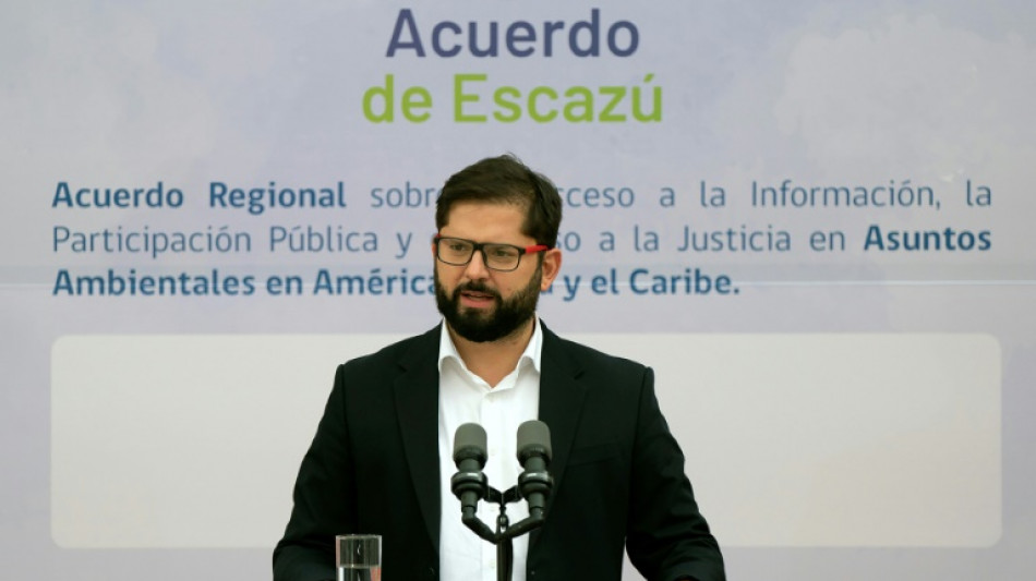 Congreso de Chile aprueba acuerdo de Escaz&uacute; sobre defensa del medioambiente 