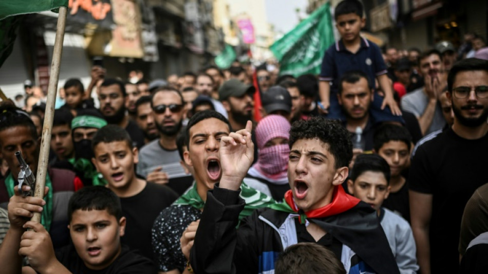 Manifesta&ccedil;&otilde;es em Cisjord&acirc;nia e pa&iacute;ses &aacute;rabes em apoio aos palestinos de Gaza