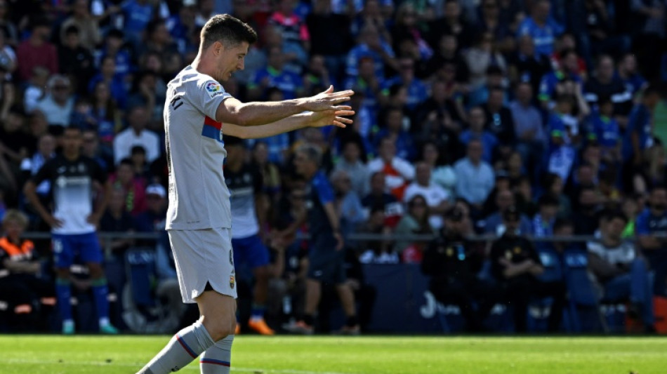 Liga leaders Barca drop more points in Getafe draw