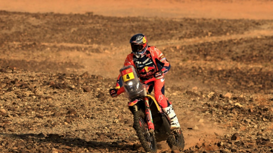 Sanders logra su quinta victoria en el Dakar y ampl&iacute;a su ventaja en motos