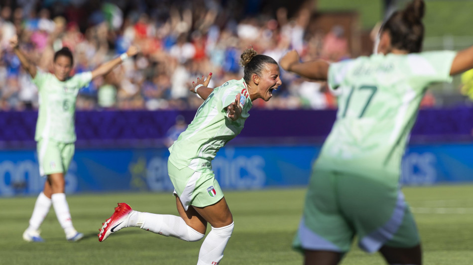 Europei donne: esordio ok Italia, batte 1-0 il Belgio