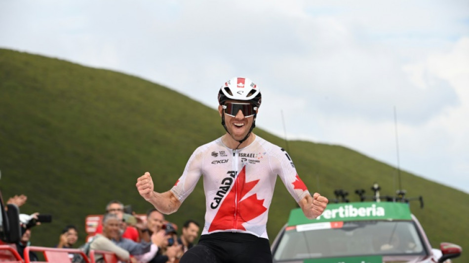 Tour d'Espagne: le Canadien Woods remporte la 13e &eacute;tape, Roglic revient sur O'Connor