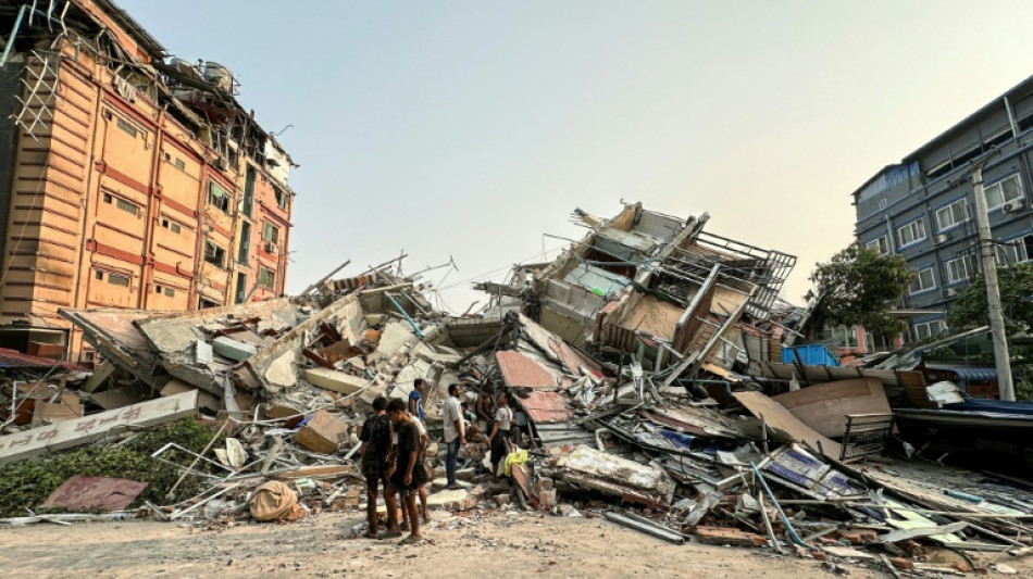 El saldo del terremoto en Birmania y Tailandia supera los mil muertos