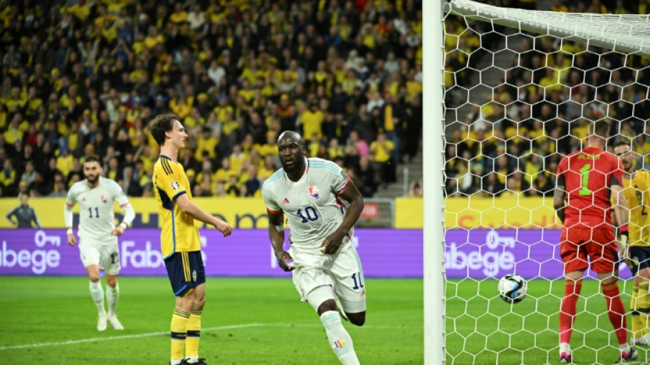 Euro-2024: la nouvelle Belgique s&eacute;duit en Su&egrave;de, Lukaku revit

