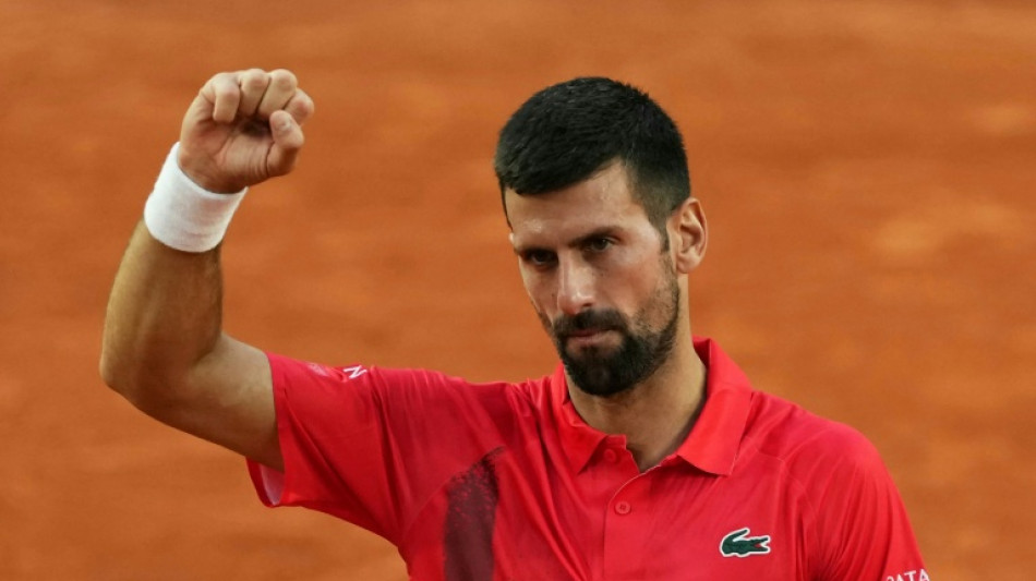 Djokovic rolls past Moutet to reach French Open last 32
