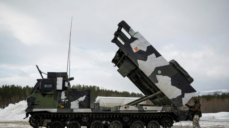 Face &agrave; une Russie agressive, Finlandais et Su&eacute;dois s'aguerrissent aux c&ocirc;t&eacute;s de l'Otan