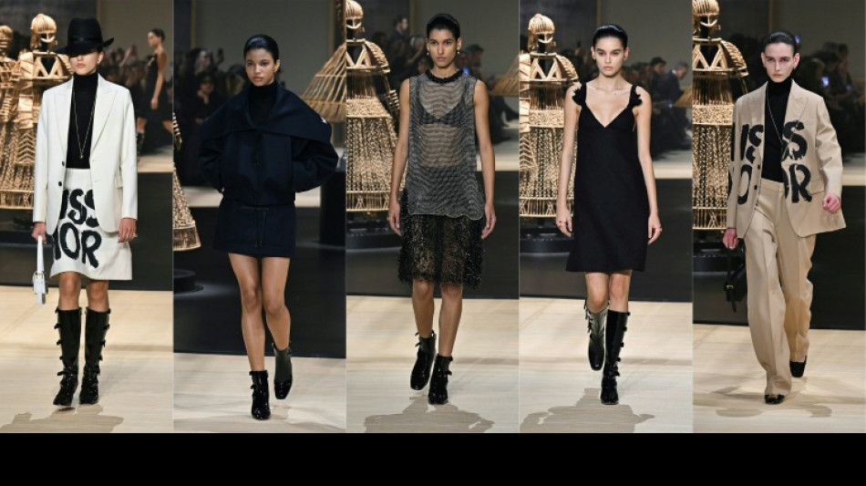 Oda a los a&ntilde;os 60 en el desfile Dior, transparencias en el de Saint Laurent