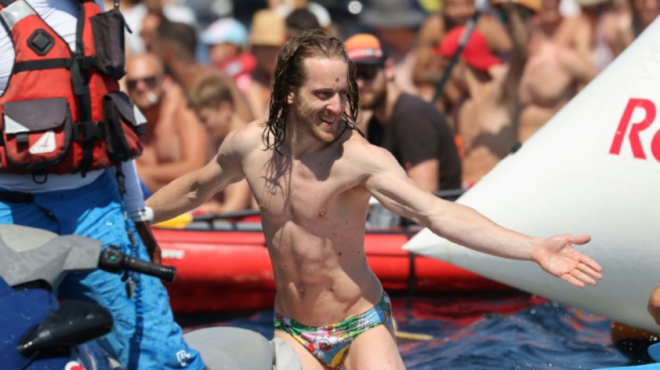 Plongeon de haut vol: "il y a une s&eacute;r&eacute;nit&eacute; au moment o&ugrave; on saute", explique Gary Hunt