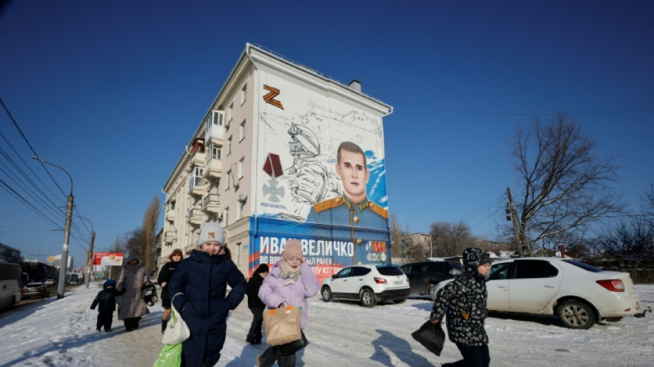 Drones, sirens, army posters: How four years of war changed a Russian city