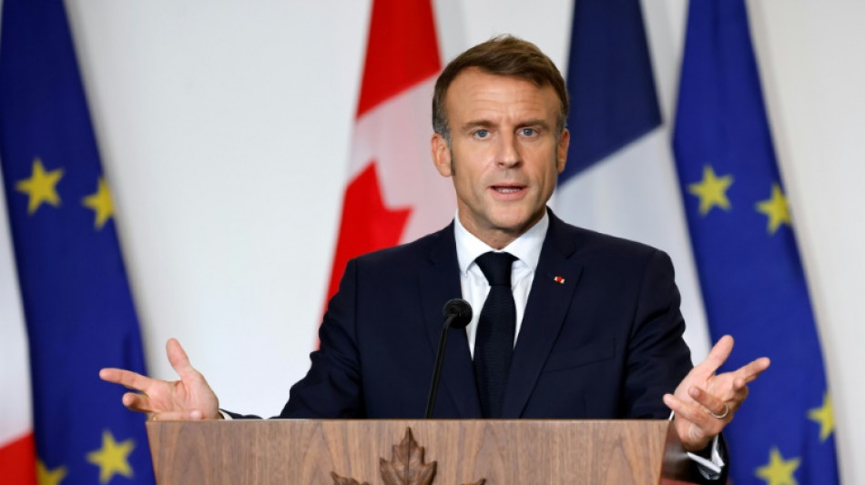 Seria um 'erro' Israel 'rejeitar' cessar-fogo no L&iacute;bano, diz Macron