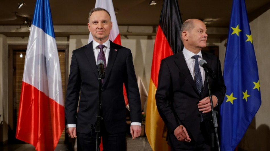 Scholz, Duda und Macron beraten am Abend &uuml;ber Ukraine und Nato-Gipfel
