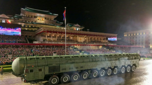 North Korea shows off 'most powerful' missile at military parade