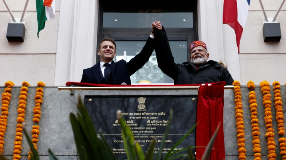 Macron et Modi affichent leur proximit&eacute; &agrave; Marseille